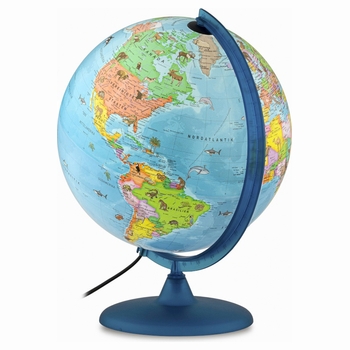 Gipsy Kinderglobus mit Licht 30 cm