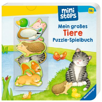 Ravensburger ministeps Mein großes Tiere Puzzle-Spielbuch