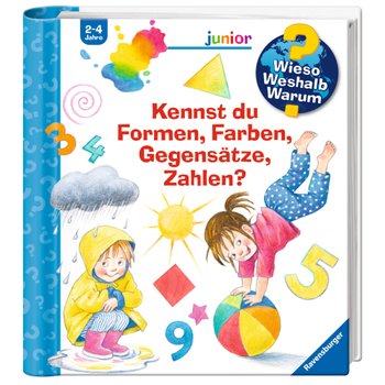 Ravensburger Wieso? Weshalb? Warum? Junior: Kennst du Formen, Farben, Gegensätze, Zahlen?