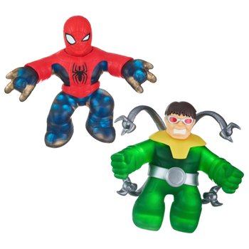 Heroes of Goo Jit Zu - Marvel Figurines Spiderman vs Octopus