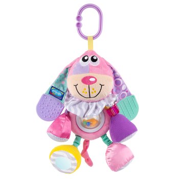 Playgro - Jouet d'Éveil Doofy Le Chien - Rose