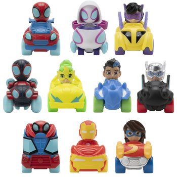 Spidey and His Amazing Friends Amazing Minis Cars 5cm 10 Pack