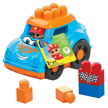 MEGA Bloks Building Blocks Ricky Race Car