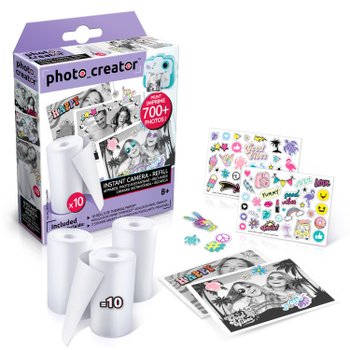 Photo Creator - 10 Recharges Appareil Photo Instantané
