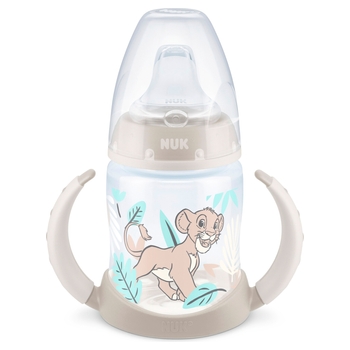 NUK First Choice Trinklernflasche 150 ml mit Temperaturanzeige Disney König der Löwen