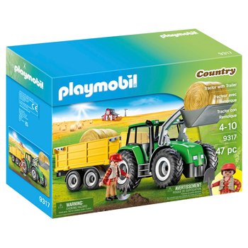 PLAYMOBIL Country 9317 Tractor met Aanhangwagen