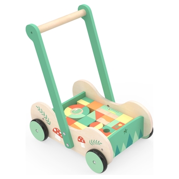 Squirrel Play Wooden Baby Steps Walker Safari