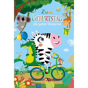 Grußkarte sortiert