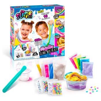 So Slime - DIY Coffret Création Mix'In Kit 10 Slimes