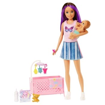Barbie Skipper Babysitter Big Adventure Sleepy Baby Playset
