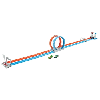 Hot Wheels Action Double Loop Dash Playset