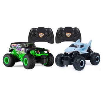 Monster Jam Bestuurbare Auto's Racing Rivals Set van 2