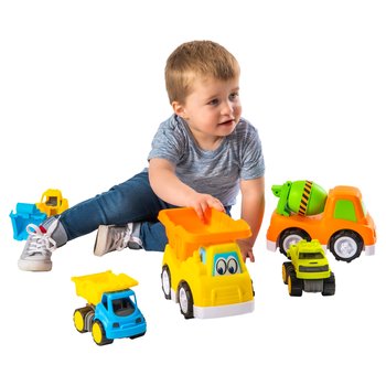 Big Steps Road Masters Toys Trucks 5 Pack
