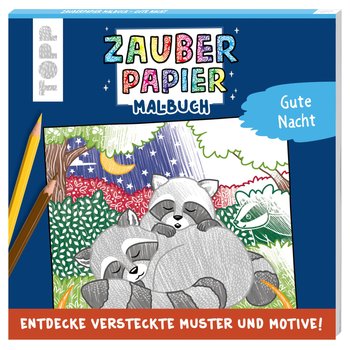 Zauberpapier Malbuch sortiert