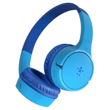 Belkin SOUNDFORM Mini Wireless On-Ear Headphones for Kids - Blue