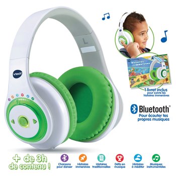 VTech - KidiPods Max Casque Interactif 7-en-1