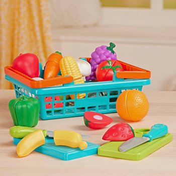 Farmers Market Slice & Play Food Playset