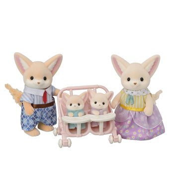 Sylvanian Families Fennec Fox Family