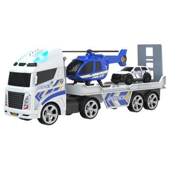 Super Wheelz Spielzeugautos und Hubschrauber Polizei-Set 3-tlg. mit Licht & Sound