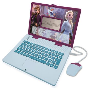 Lexibook Laptop Lerncomputer Disney Die Eiskönigin lila/blau