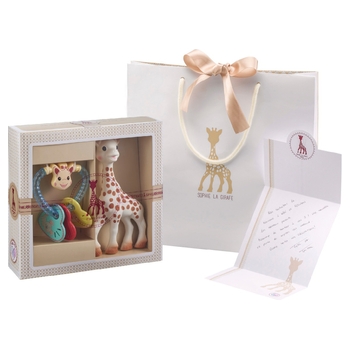 Sophie the Giraffe Sophiesticated Teethers Newborn Gift Set