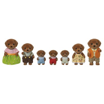 Sylvanian Families Chocolate Labrador Family