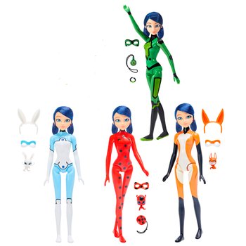 Miraculous Doll Marinette Magic Heroez Surprise Reveal 26cm Assortment