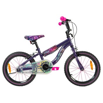 16 Inch Avoca Sparkle Neon Bike Purple