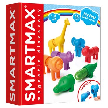 SmartMax Magnetisch Speelgoed My First Safari Animals 18-delig