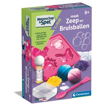 Clementoni Wetenschap & Spel Zeep en Bruisballen Set