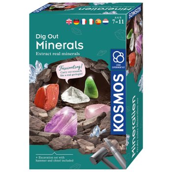 Kosmos Dig Out Minerals Experimenteerset