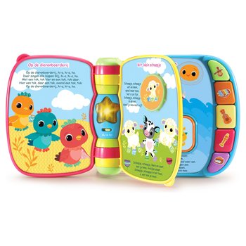 VTech Baby Dierenvriendjes Liedjesboek blauw