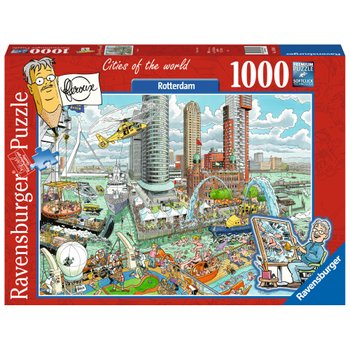 Ravensburger Puzzel Fleroux Rotterdam 1000 Stukjes