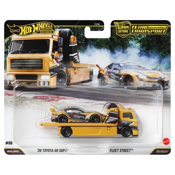 Hot Wheels Premium Team Transport '20 Toyota GR Supra und Fleet Street 2er Set