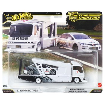 Hot Wheels Premium Team Transport '07 Honda Civic Type R & Kousoku Hauler 2 Pack