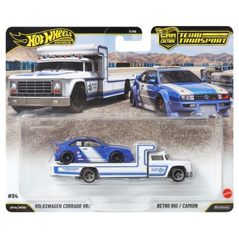 Hot Wheels Premium Team Transport Volkswagen Corrado VRG & Retro Rig 2 Pack