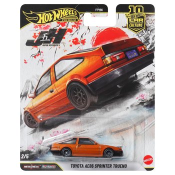 Hot Wheels Premium Car Culture Japan Historics Diecast Car Toyota AE86 Sprinter Trueno 1:64 Scale