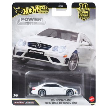 Hot Wheels Premium Car Culture Power Trip Auto 2008 Mercedes-Benz CLK 63 AMG Black Series 1:64