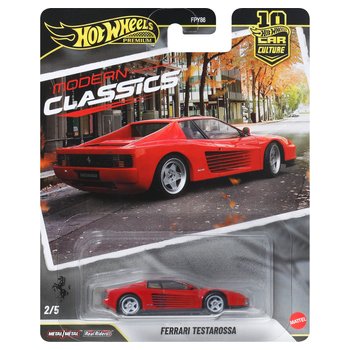 Hot Wheels - Car Culture Premium 1/64 Véhicule Ferrari Testarossa