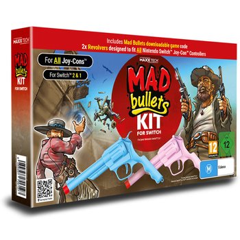 Maxx Tech Mad Bullets Kit Nintendo Switch 2 & 1