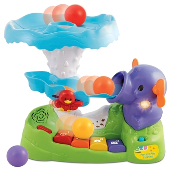 VTech Baby Pop and Play Elephant Ball Popper