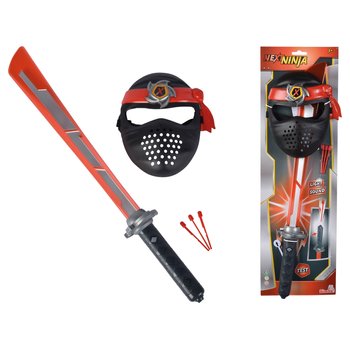 Next Ninja Kinderkostüm Zubehör Schwert und Maske rot