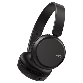JVC Wireless Bluetooth On-Ear Headphones Black