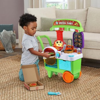 LeapFrog Playset Build-a-Slice Pizza Cart