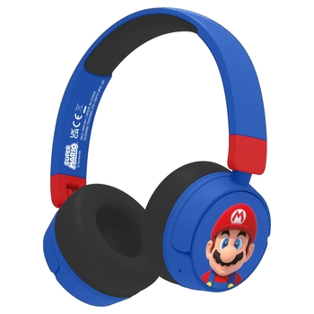 Super Mario Kids' Wireless Bluetooth Headphones