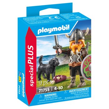 PLAYMOBIL Special Plus 71755 Wikinger mit Wachhund