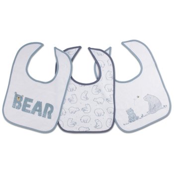 Stoffen Slabbetjes met Klittenbandsluiting Set van 3 assorti