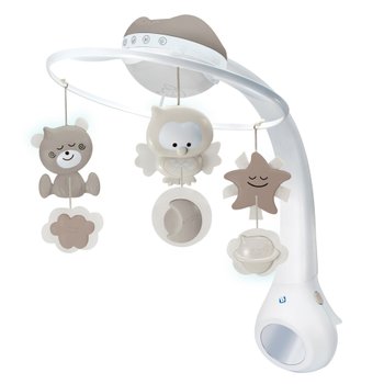 Infantino Mobile 3-in-1 mit Musik und Sternenprojektor grau