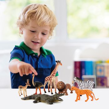 Wenno Tierfiguren Wildtiere Afrika 7er Set