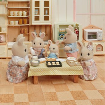 Sylvanian Families - La Famille Lapin Crème